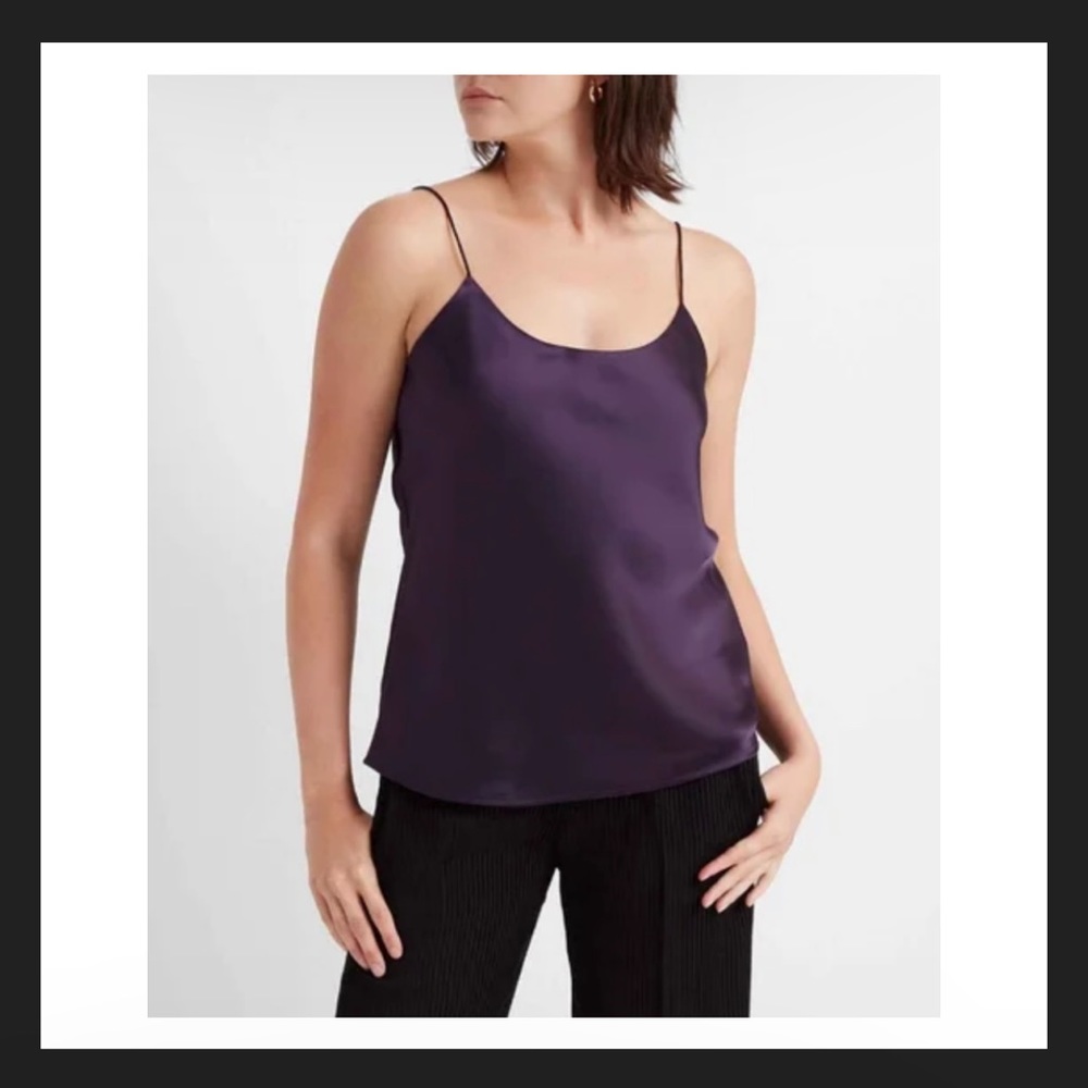 Club Monaco Elona Cami Chemise Purple/Violet